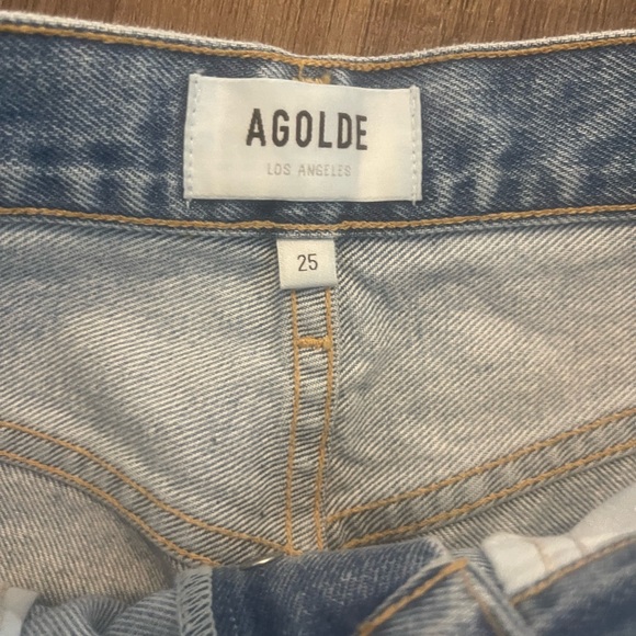 Agolde 90’s mid rise loose  Jean in fallout - Picture 12 of 12